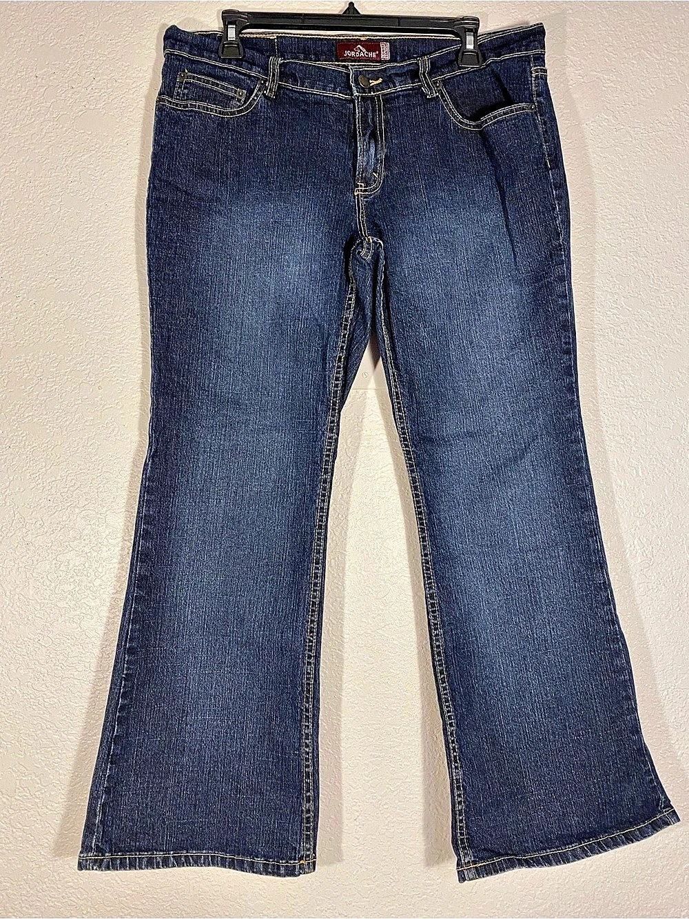 Jordache Flare Leg Jeans in Blue Waist 15/16 Petite